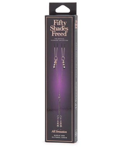 Lovehoney Fifty Shades Freed All Sensation Nipple & Clitoral Chain Kink & BDSM