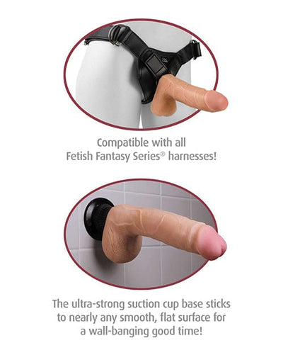 Pipedream Products Real Feel Deluxe No. 5 - 8" Vibe Waterproof Vibrators