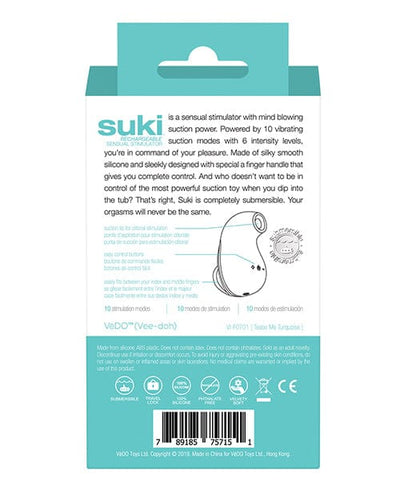 Savvy Co. VeDO Suki Rechargeable Vibrating Sucker Vibrators